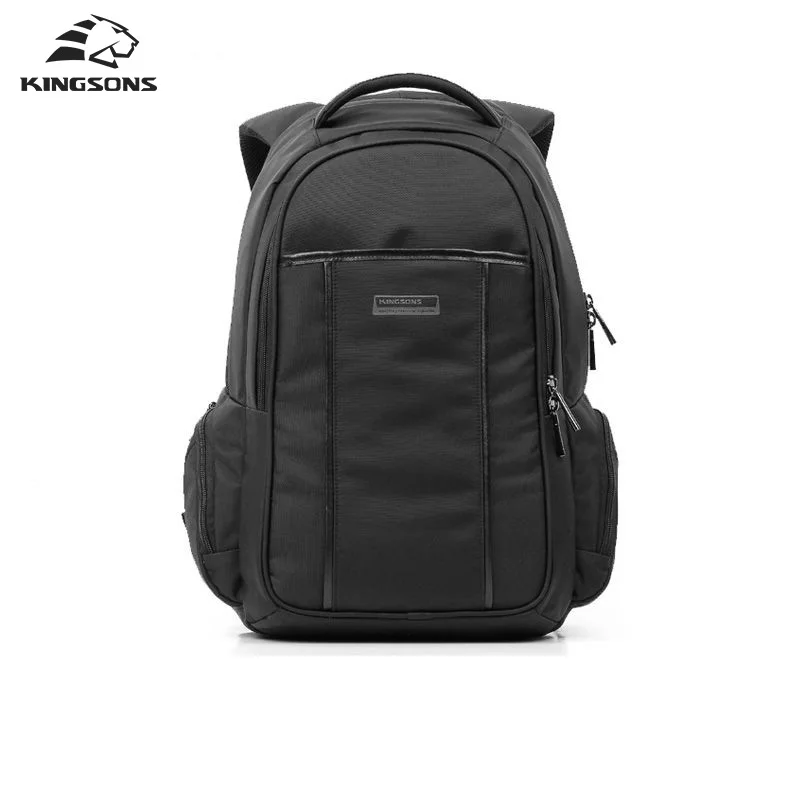 Kingsons fashion Brand New Waterproof Men's Backpacks Large Capacity School Bag Nylon Black School Bags For Teenager 15.6 inch Kingsons fashion Brand New Waterproof Men's Backpacks Large Capacity School Bag Nylon Black School Bags For Teenager 15.6 inch