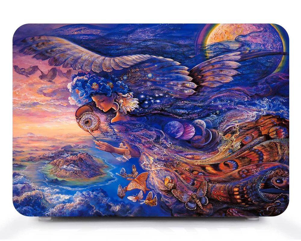 Пластиковый жесткий чехол + крышка для клавиатуры экранная пленка Macbook Air 11 13 Pro 15