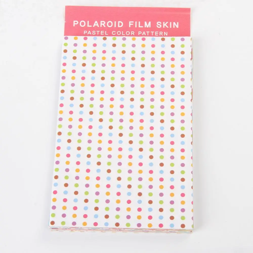 20x пленка Polaroid фото наклейки для Instax Mini Instant 8 7 S 25 50 S - Цвет: 01