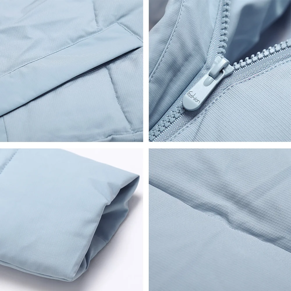 Короткая куртка ICEbear 17G6508D|thick coat|designer parkawinter jacket women |