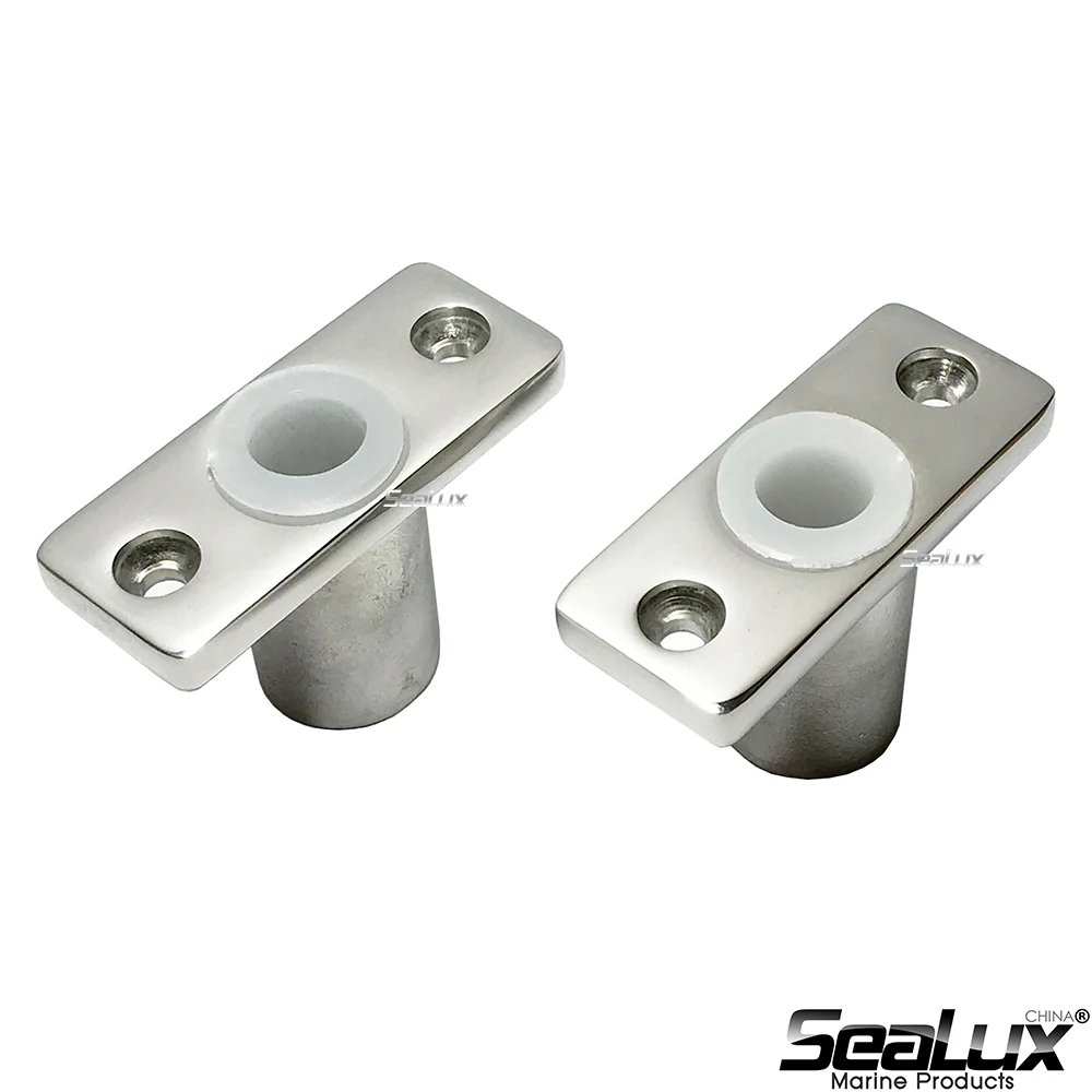 Sealux 2 pcs per set Top mount Oarlock socket SS316 for Marine Yacht xfkm a1 ss316 ni80 hot 10pcs lot new fused clapton coils two tri four core heating wires coil alien clapton mtl coils wire