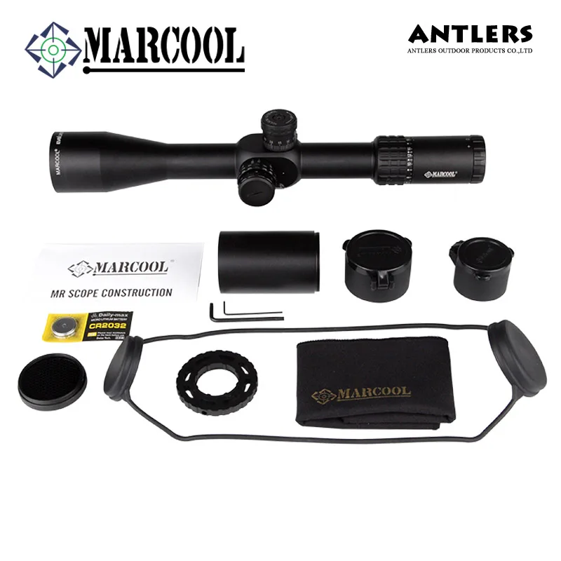 MARCOOL EVV 4.5-18x44 SFRLIR FFP Optics Riflescope Side Parallax Tactical Hunting Scopes Rifle Scope For Airsoft Sniper Rifle