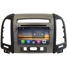 7″ (2GB RAM 4GB RAM for choice)32GB ROM Android 6.0 Octa Core Car DVD Multimedia Radio GPS For Hyundai SANTA FE 3 Hole 2006-2012