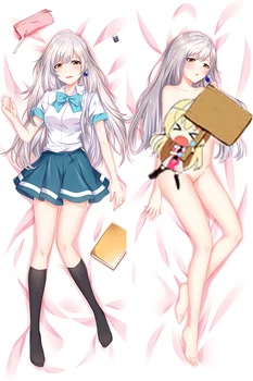 

Hobby Express Hitomi Tsukishiro Dakimakura Japanese Otaku Waifu Hugging Body Pillow Cover H3882B