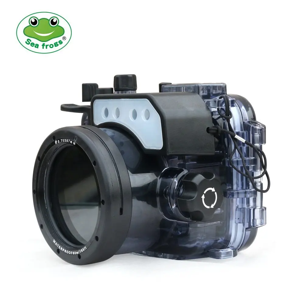 

Seafrogs 60m/195ft Underwater Camera Waterproof Housing Case For Sony RX100/RX100 II/RX100 III/RX100 IV/RX100 V