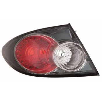 

Tail Light Left fits MAZDA 6 / ATENZA 2006 2007 Dark Gray Rear Lamps