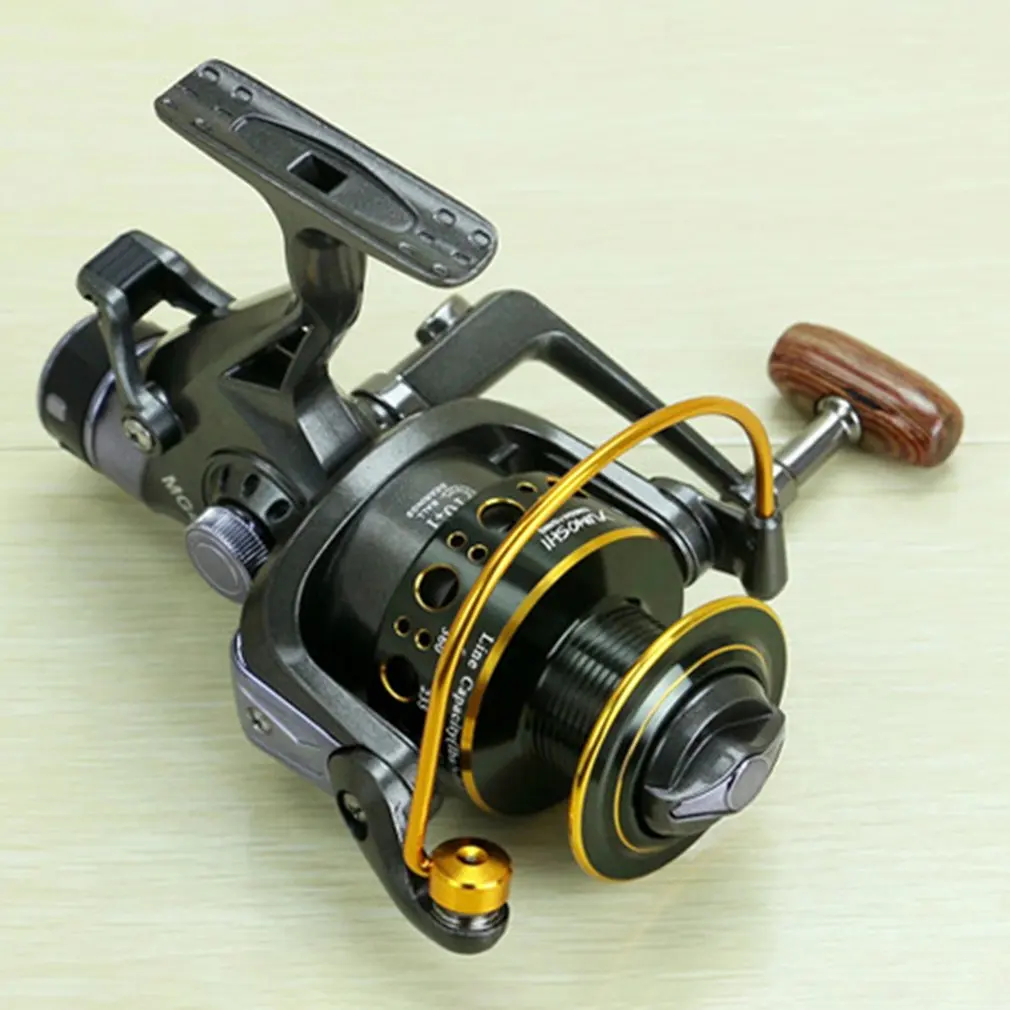 Ship RU) Fishing Reel 10+1 Ball Bearings Front Rear Dual Brake System Metal Coil Bait Casting Fishing Reel for Outdoor Fishing