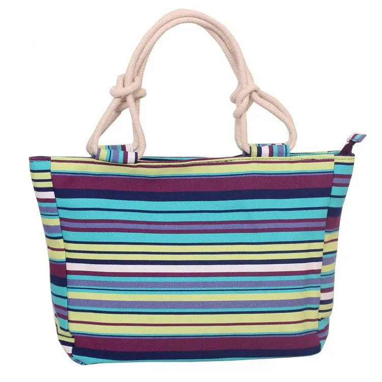

Women's Casual Tote Female Daily Use Female Shopping Bag Ladies Single Shoulder Handbag Simple Beach Bag