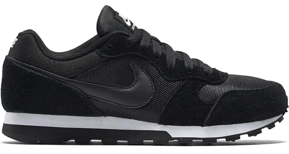 Nike wmn's md 2 runner CASUAL SHOES For woman, black color. retro