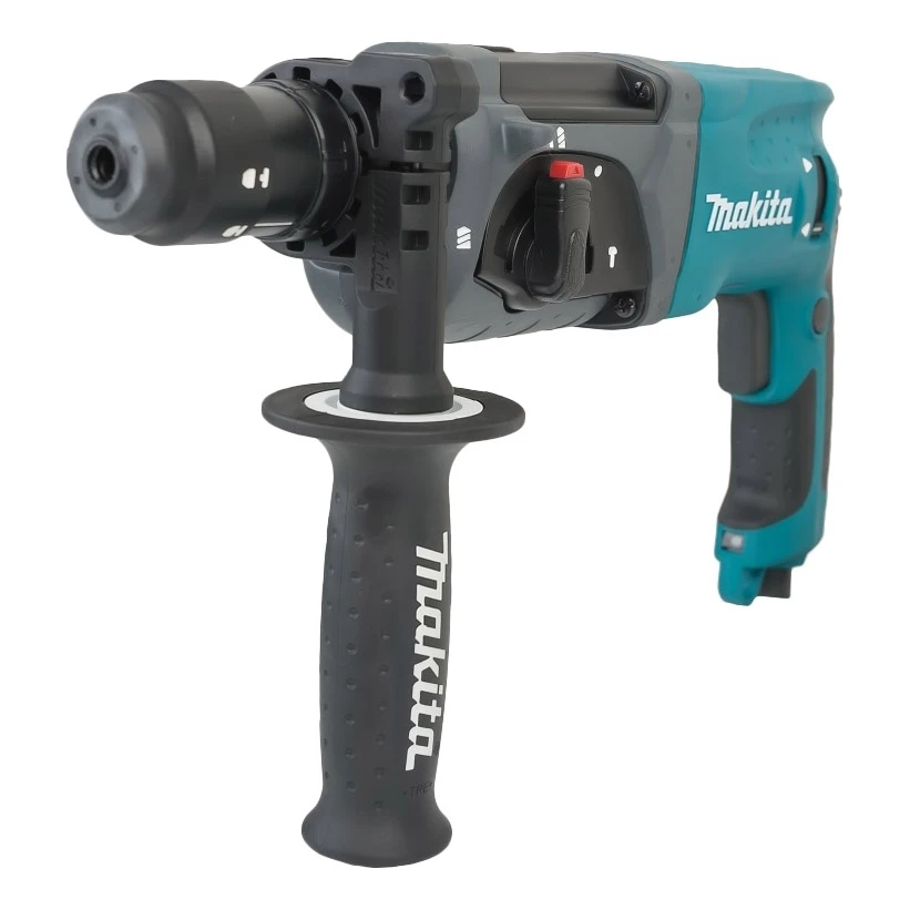 Перфоратор электрический Makita HR2470FT (Мощность 780Вт, скорость холостого хода 1100об/мин, 4500 ударов в минуту)