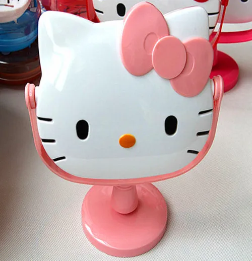 

New Hellokitty Mirror Cartoon Make Up Desk Mirror KX-3323