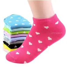 EAS 5 пар Женские Девушки Лодыжка Низкий вырез носки повседневные-случайный цвет