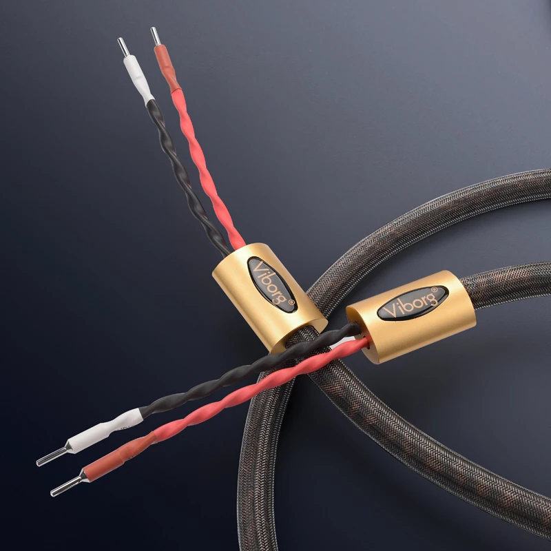 

Free shipping 2.5M/Pair Namtso signature 6N Pure silver audio speaker wire with pure copper Rhodium plated banana plug connector