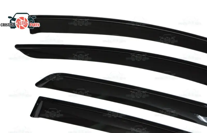 Ceny Okno deflektor dla Lada Vesta SW SW krzyż 2015 deszcz deflektor brud ochrony dekoracja samochodu akcesoria odlewnictwo