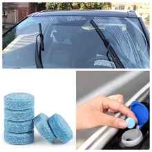 1 Uds = 4L limpieza de parabrisas de coche, accesorios de coche, limpiador de cristal, limpiaparabrisas sólido para coche, limpieza de ventanas de coche