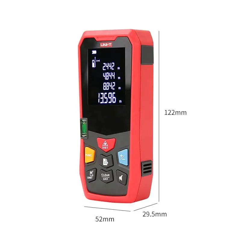 UNI-T Handheld Laser Rangefinder Distance Meter 40M 50M 60M 80M 100M 120Medidor Laser Tape Build Measure Device Electronic Ruler UNI-T Handheld Laser Rangefinder Distance Meter 40M 50M 60M 80M 100M 120Medidor Laser Tape Build Measure Device Electronic Ruler