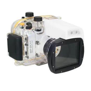 

40M WP-DC44 Waterproof Underwater Housing Case 40M/130FT For Canon G1X Camera 18mm lens with Hand strap with O-ring