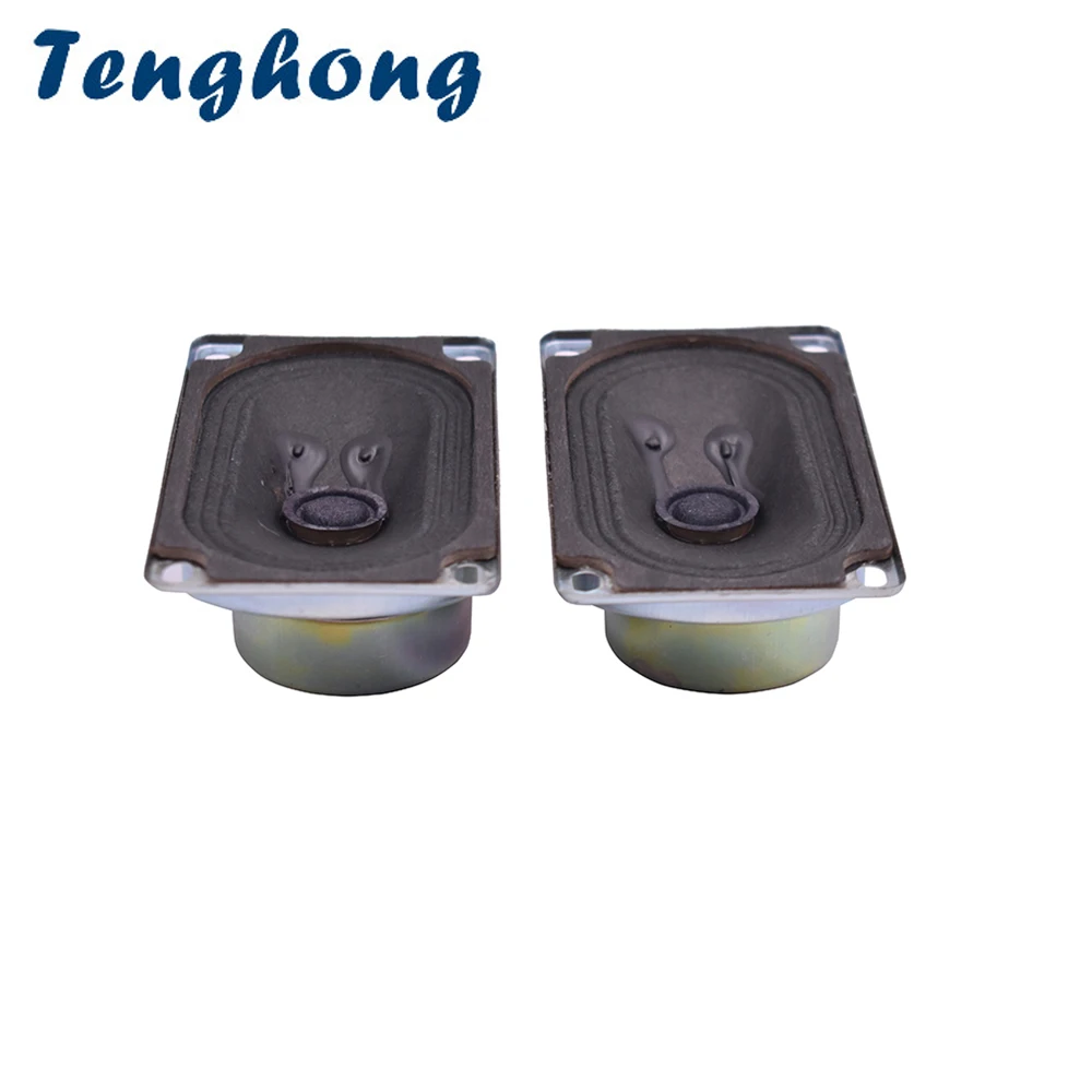 

Tenghong 2pcs 5090 TV Speaker 8Ohm 5W Audio Portable Speakers Full Range Speaker Unit Computer Loudspeaker For Home Theater DIY