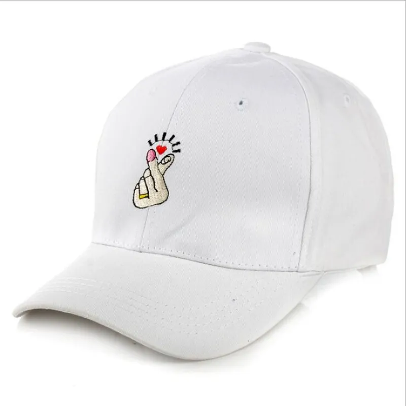 

Seioum Fashion Unisex Casual Sun Cap Baseball Cap Finger Embroidery Snapback Cap Hats For Women Black Pink Gorra Bone Casquette