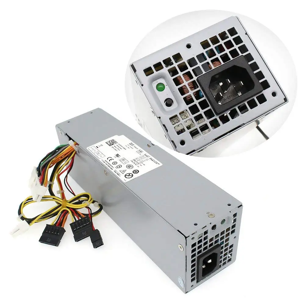 240W Power Supply Unit PSU for Dell OptiPlex 390 790 960 990 3010 9010  Small Form Factor System SFF H240AS-00 H240ES-00 D240ES-0