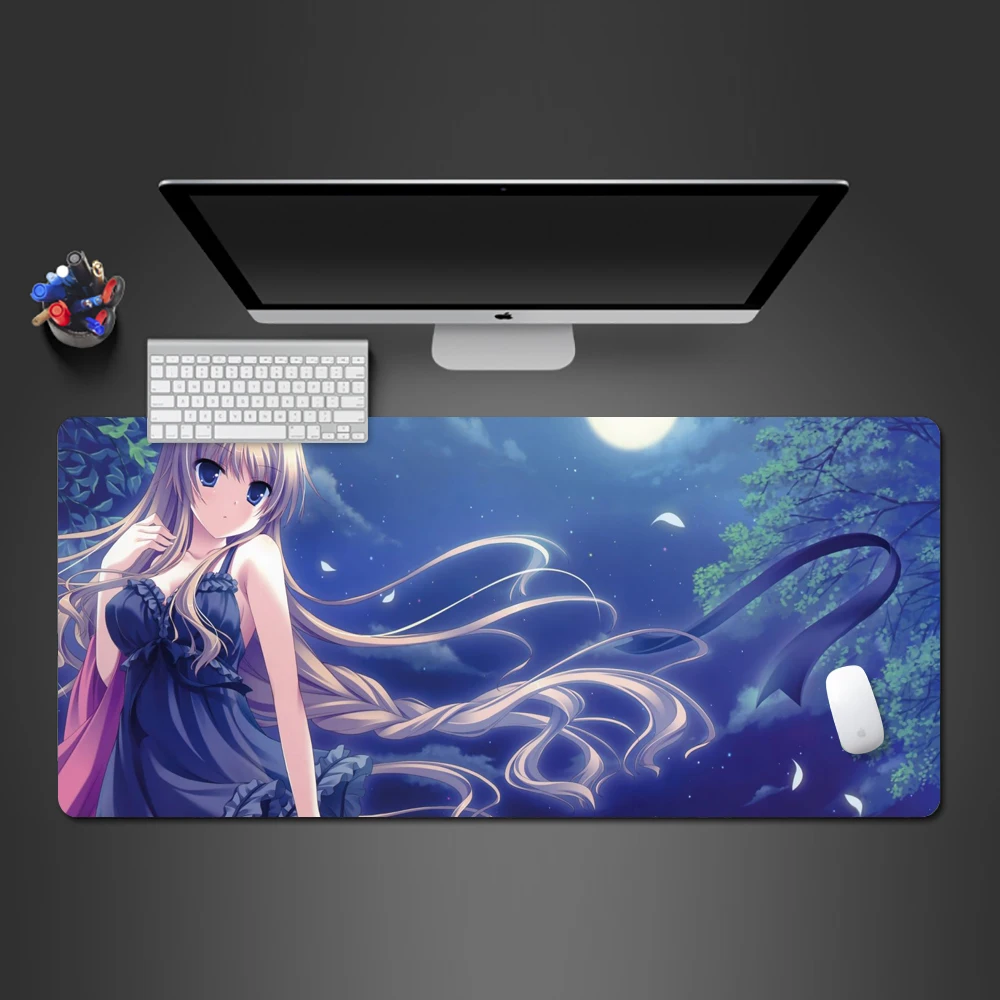 

Hot Anime Girl Hatsune Mouse Pad Gaming Mousepad Gamer Mouse Mat Pad Keyboard Computer Padmouse Best Play Mats PC Game Gift