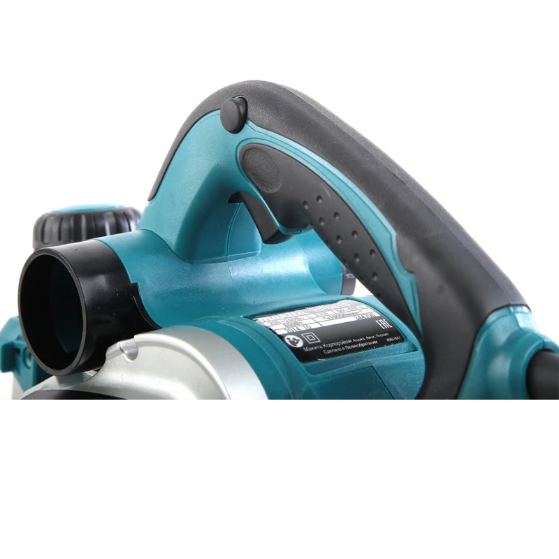 Рубанок электрический Makita KP0810 (Мощность 850 Вт, ширина строгания 82 мм, глубина строгания 0-4 мм, 16000 об/мин)