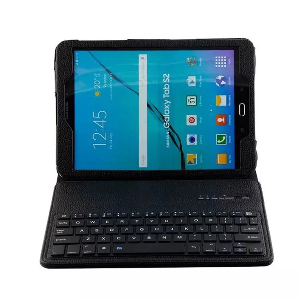 Для Samsung Galaxy Tab A 9 7 ''T550 T555 S3 T820 T825 S2 T810 T815 Bluetooth беспроводной чехол с клавиатурой