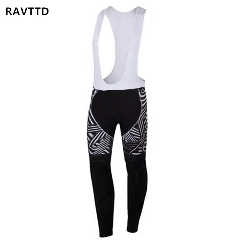 2018 Men's Winter Thermal Fleece Cycling Pants Bicycle Mountain Mtb