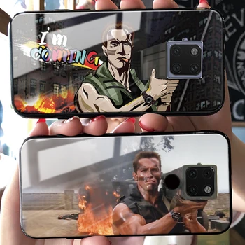 

Creative Design Case for Huawei Mate 20 20Pro 20X Tempered Glass Back Cover +TPU Soft Silicone Rubber Bumper 1902051