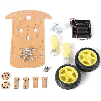 

ShenzhenMaker Store 2WD Motor Smart Robot Car Chassis Kit