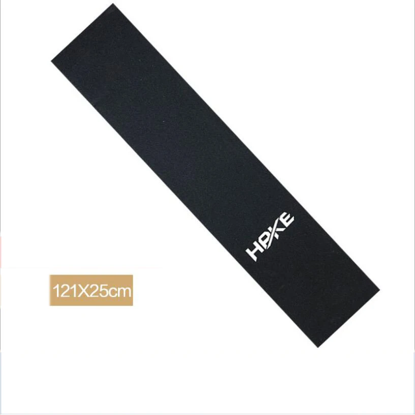 شحن مجاني 1 pc 121x25 cm سميكة لوح التزلج Longboard Griptape سطح الصنفرة شريط لحام ملصق طويل مجلس الرمال ورقة شريط لحام