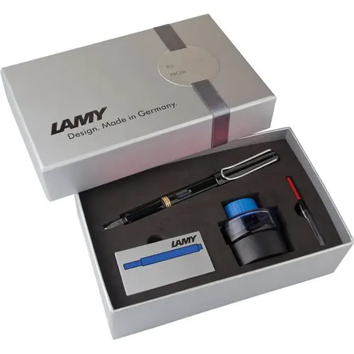 Lamy набор авторучек, Safari 19SDS-M, JOY 11-S, идеальная ручка подарочный набор - Цвет: 19sds-m