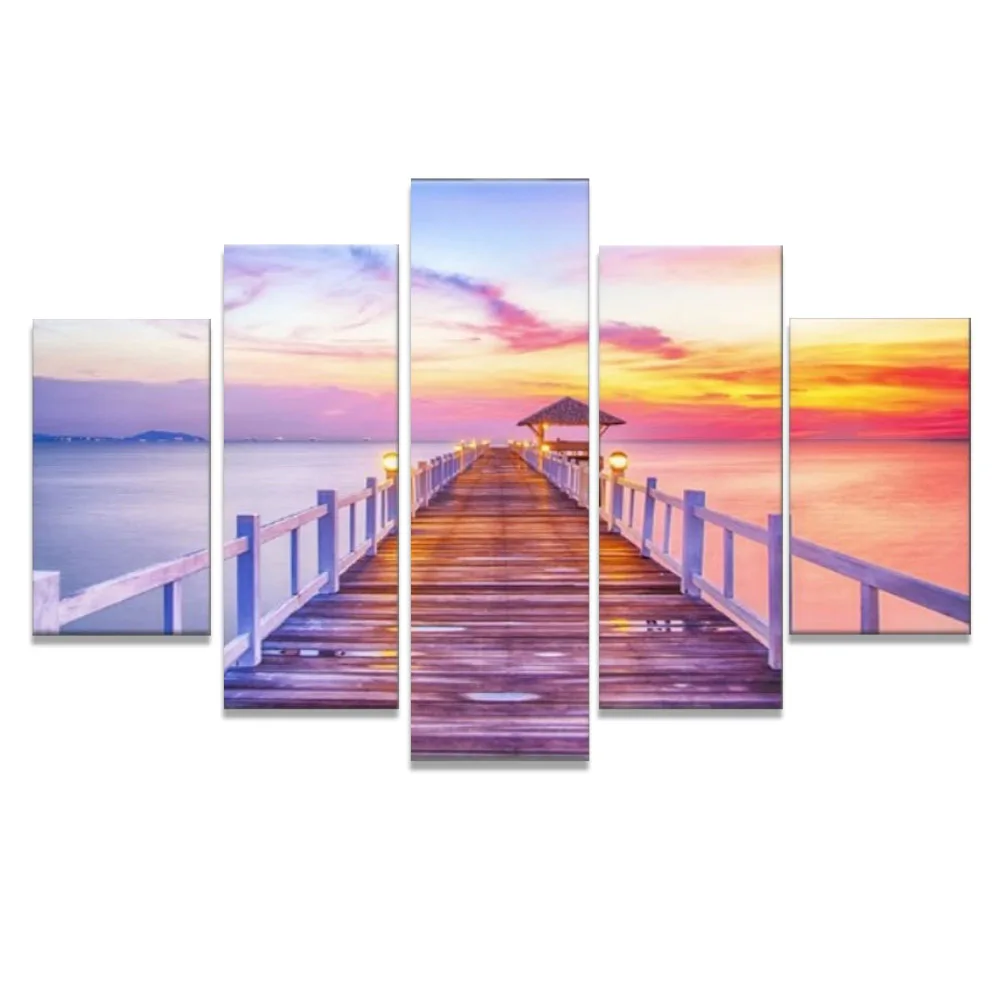 

Framed Modern Painting Picture Prints on Canvas Wall art for Home Office Room Decoration Gift Stretched Ready to Hang
