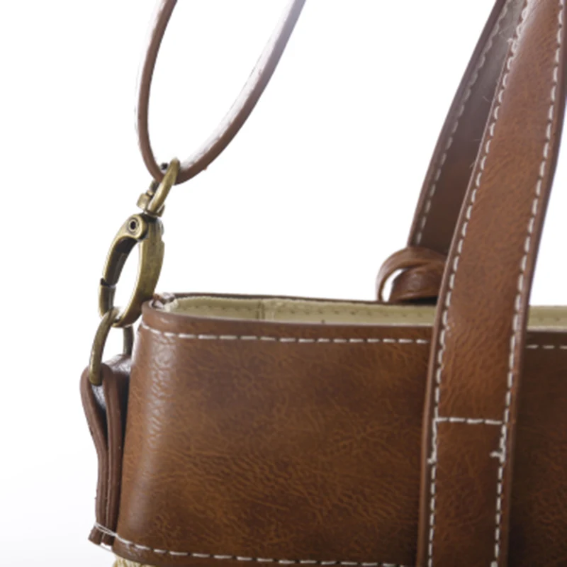 Women Straw Bag Female Beach Handbag INS Popular Ladies Patchwork Shoulder Bags Fashion Summer Large Weave Vacation Tote SS3050 (20)