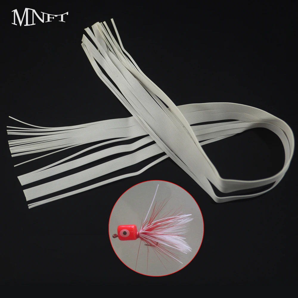 

MNFT 5Packs Grayish White Hareline Dubbin Medium Round Rubber Fishing Soft-Hackled Nymphs Lures New Fly Tying Materials