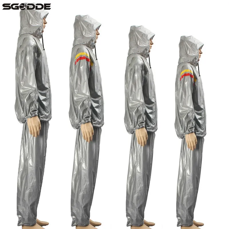 

Hot Sale Body Building Fitness Hat Sauna Clothes Lose Weight Keep Slimming Waterproof Gym Exercise Training Workout Hooded Suit