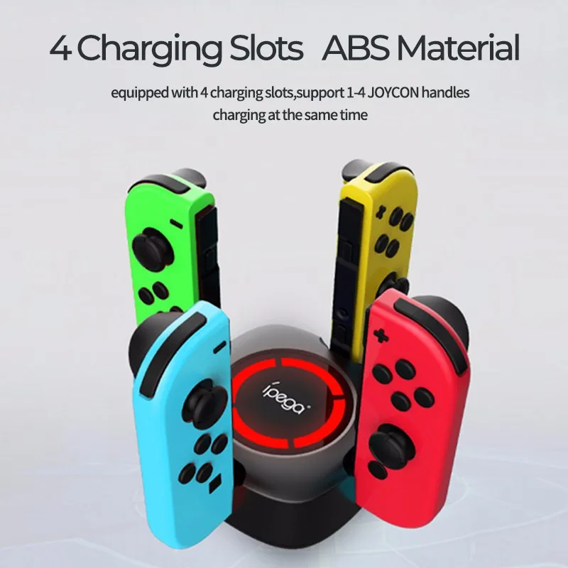 Для nintendo Switch NS 4 в 1 Подставка для зарядки ABS док-станция игровой контроллер Joy Con зарядное устройство для nintendo Switch игровая консоль