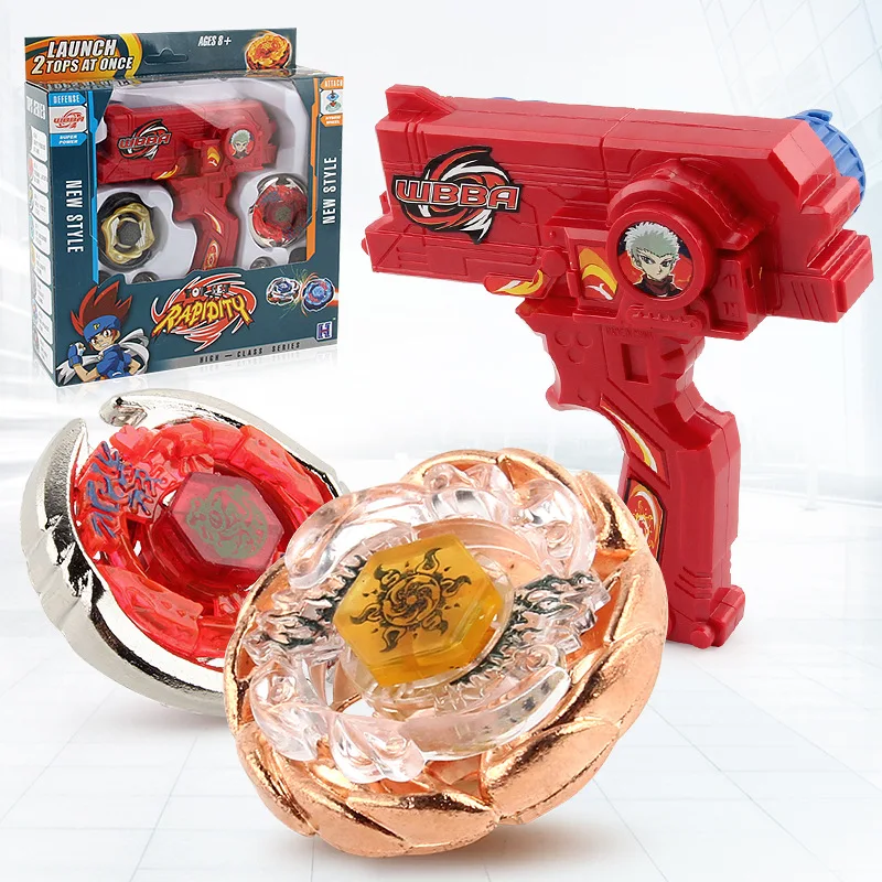 Beyblade Metal Fusion Toys For Sale Beyblades Spinning Tops Toy Set Beyblade Toy with Dual Launchers Hand Spinner Metal Tops