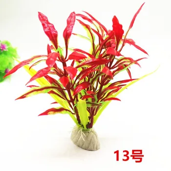

Aquarium Plants Underwater Fish Tank Ornaments Aquarium Fish Tank Plant Red Water Grass Decor Aquarium Decoration