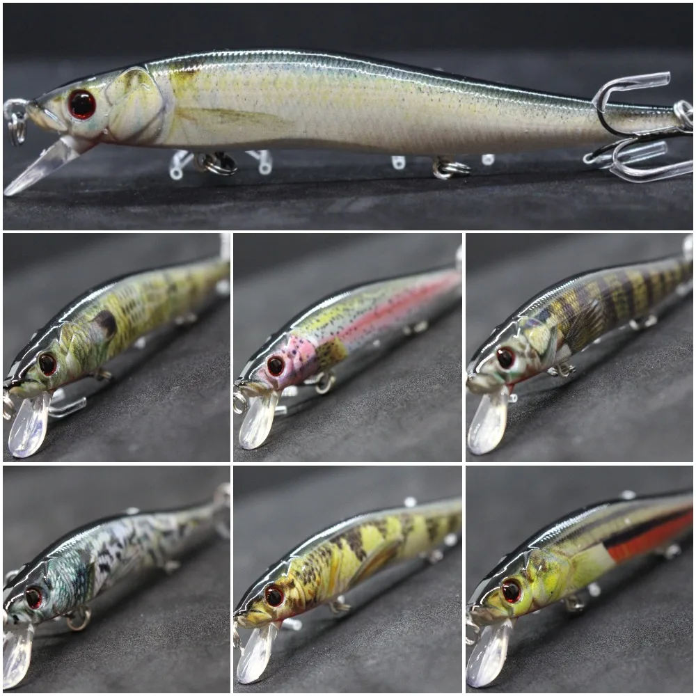 WLure أسماك Crankbait الطعم الثابت ضيق تمايل البطيء غرق Jerkbait نابض بالحياة RealSkin اللوحة الصيد إغراء HM262S WLure أسماك Crankbait الطعم الثابت ضيق تمايل البطيء غرق Jerkbait نابض بالحياة RealSkin اللوحة الصيد إغراء HM262S
