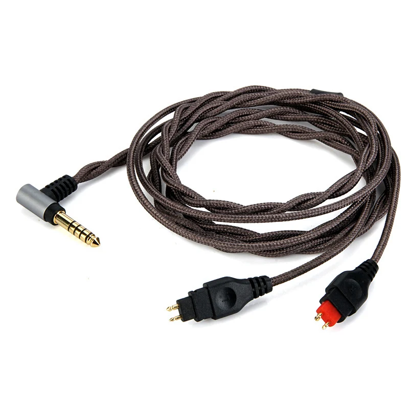 Кабель для наушников Earmax 4 мм OCC с серебряным покрытием Hi Fi аудио Aux кабель