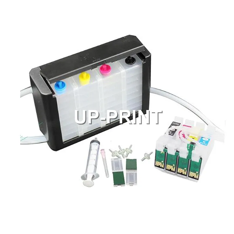 До 1 комплект 92N 921N T0921 пустая Роскошная СНПЧ система совместима с epson T26 T27 TX106 TX109