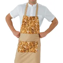 Мужской фартук Необычный хлеб