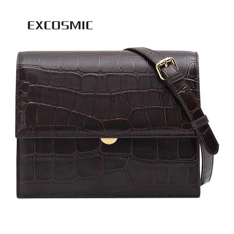 

2019 new women genuine leather handbag fashion shoulder Messenger bag version women casual Square Bag bolso mujer crossbody bag