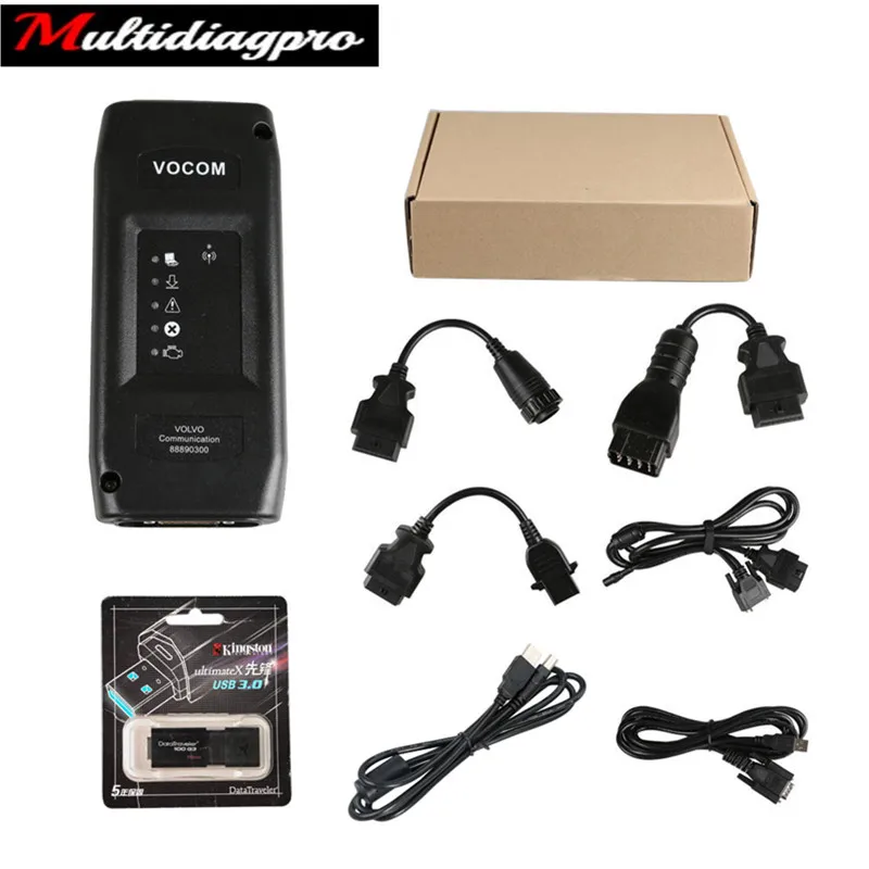

New 88890300 Vocom VCADS Interface PTT 2.03.20 Diagnose for Vol/for R/for UD/for Mack Truck