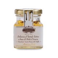 Sweetness-miel de Acacia con trufa, 120g, ingredientes de cocina Gourmet de Tartufi Jimmy, Italia