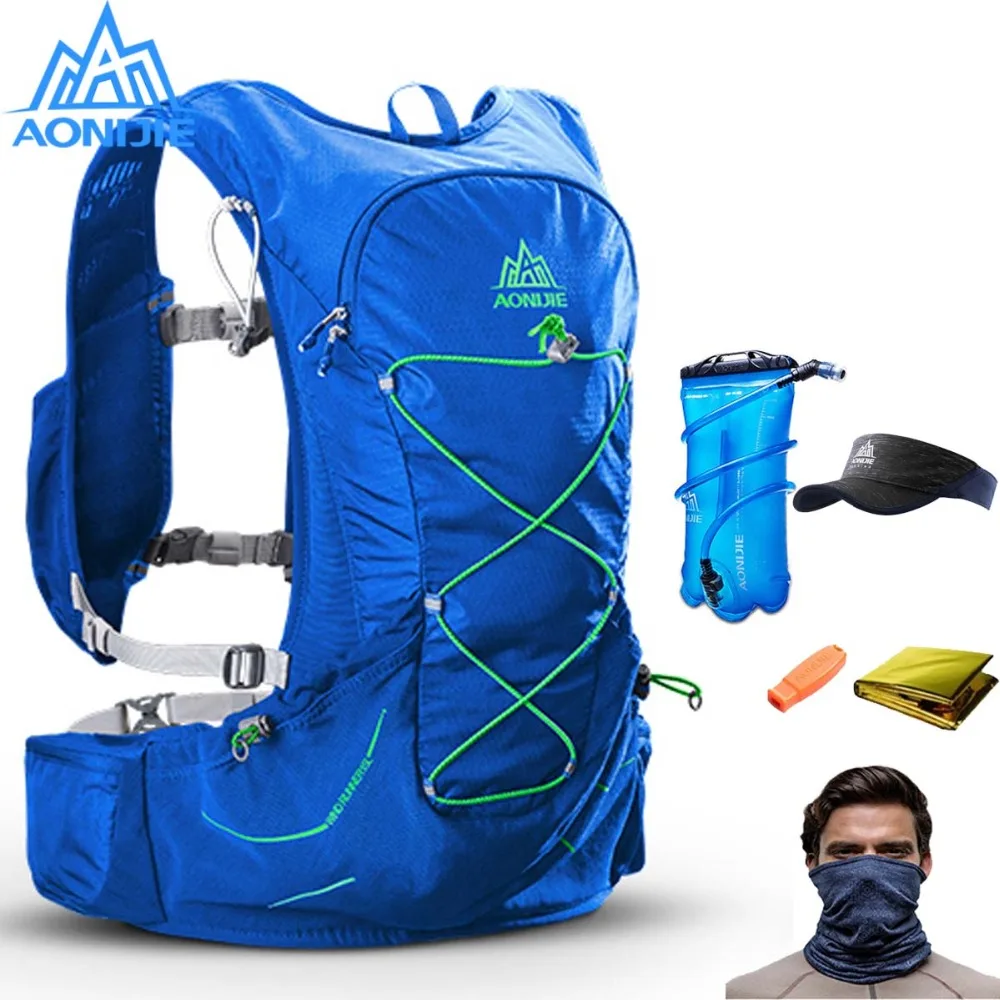 AONIJIE C930 Комплект Открытый легкий гидратации рюкзак 2L питьевая система для Пеший