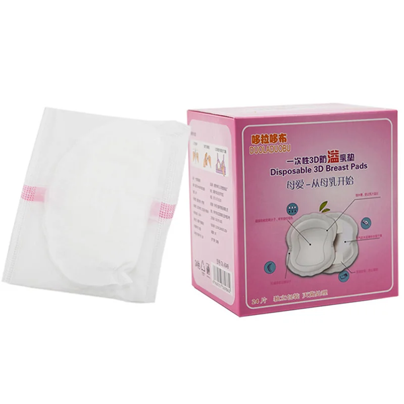 New Arrival 24 Pcs Breast Pad Disposable Nursing Pad Infant Mother