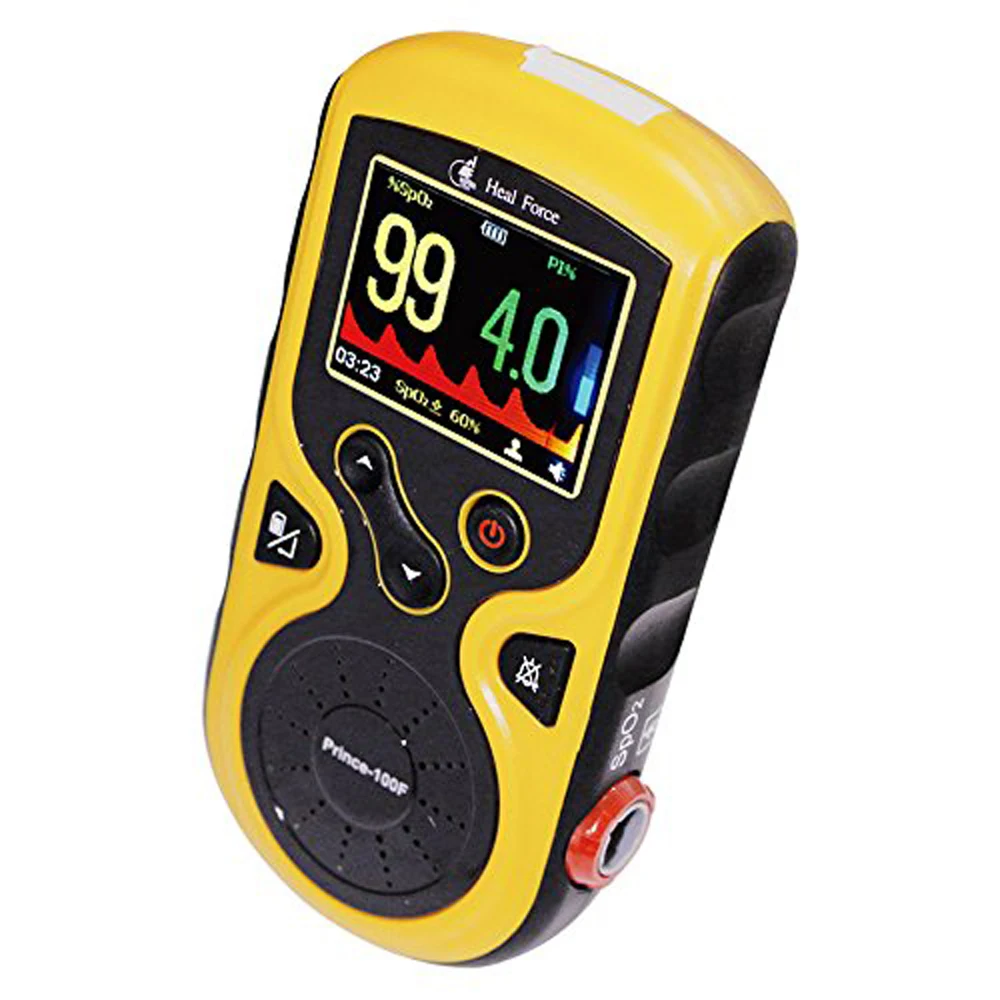 Heal Force Prince 100F Portable Oxygen Saturation Heart Rate Monitor