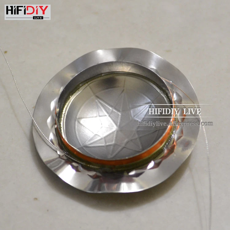 Hifidiy Live 1 Inch 254Mm 255Mm Tweeters Voice Coil Titanium Membrane Metal Treble Speaker Repair Accessories Parts huismerk kopen in de aanbieding Hifidiy Live 1 Inch 254Mm 255Mm Tweeters Voice Coil Titanium Membrane Metal Treble Speaker Repair Accessories Parts huismerk kopen in de aanbieding